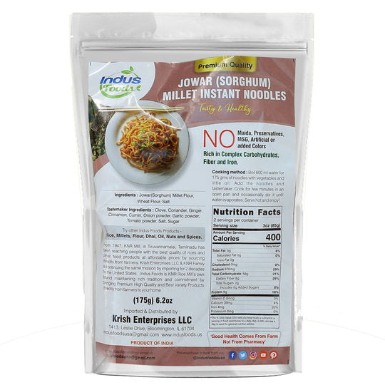 Jowar Millet Instant Noodles 180gms