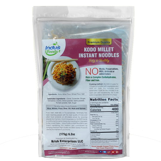 Kodo Millet Instant Noodles 180gms