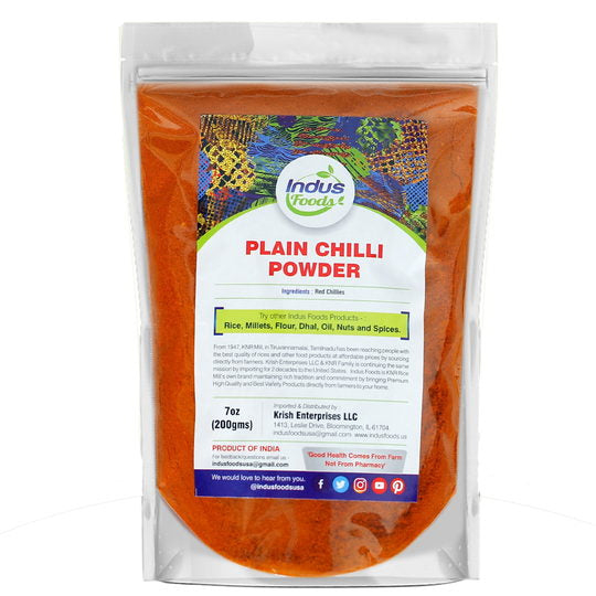 Red Chilli Powder (Freshly Ground) 200gms