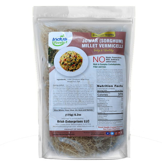 Jowar Millet Vermicelli-Sevai 180gms