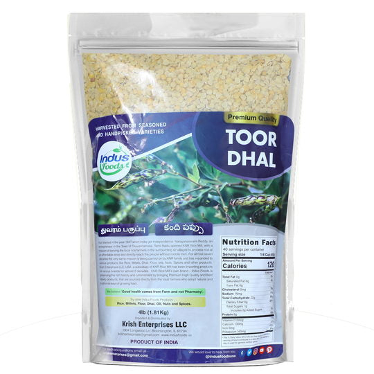 Toor Dal 4 lbs (max 2 per order)